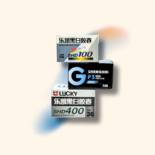 35mm B&W Pack (3 Rolls)